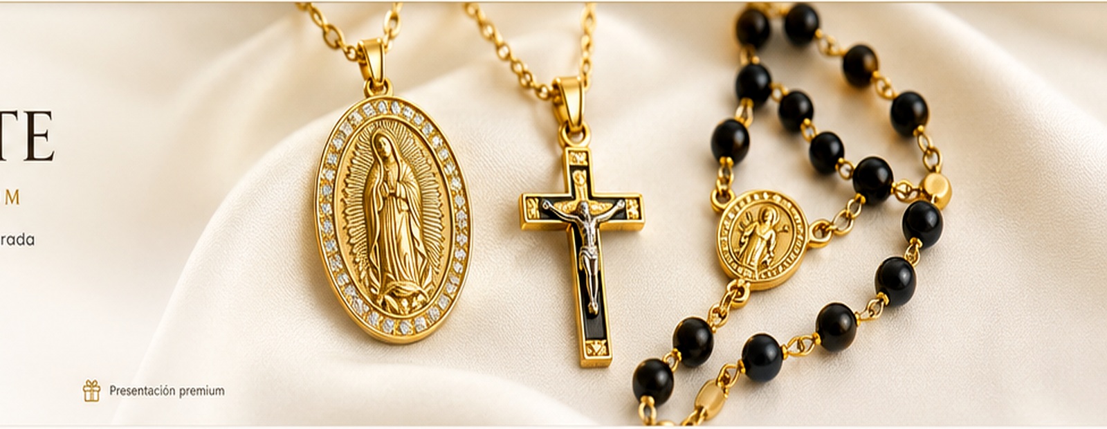 Colección premium de joyería religiosa Alma Brillante